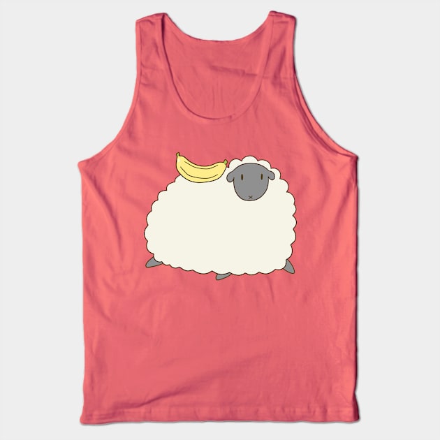 Banana Sheep Tank Top by saradaboru